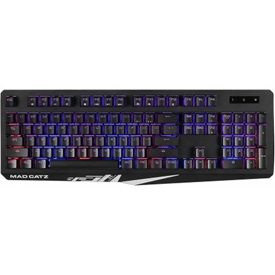 Teclado de membrana Mad Catz STRIKE 2 RGB USB para juegos