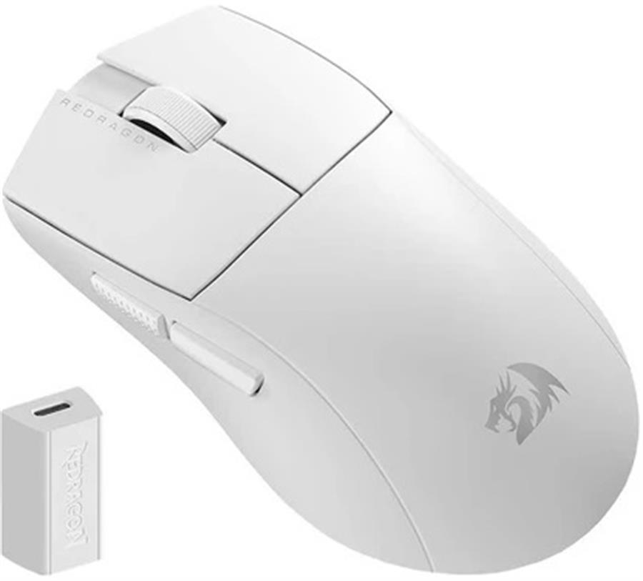 Mouse gamer Redragon K1ng Pro 4K M916-Pro Blanco