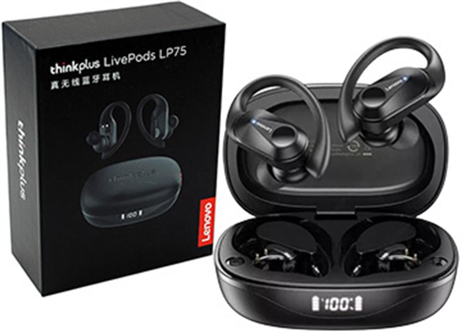 Auriculares orejeras bluetooth Lenovo LP75