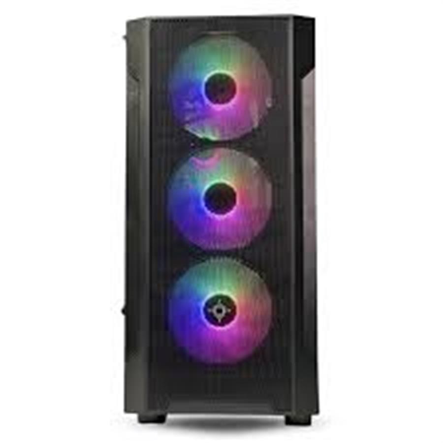 Gabinete Gamer Noxi Hika X 4 Fan Rgb + Vidrio Templado