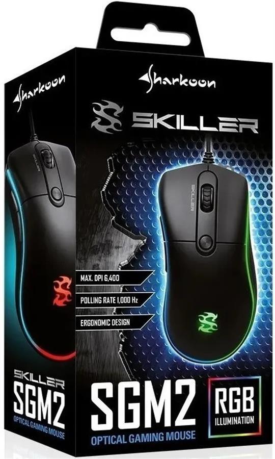Mouse para juegos Sharkoon SGM2 RGB