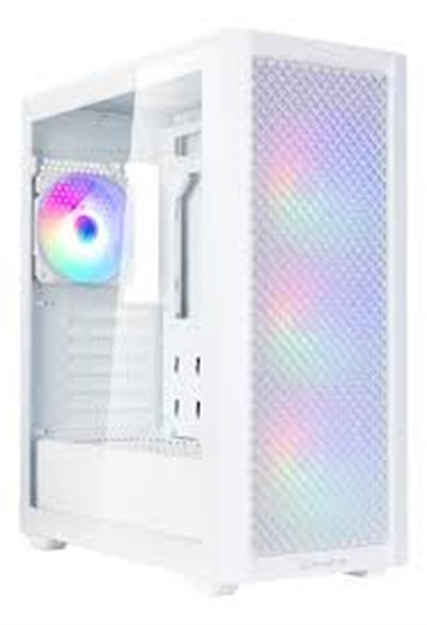 Gabinete Silverstone Fara 515xr W 4x Coolers Leds Aleatorios Blanco