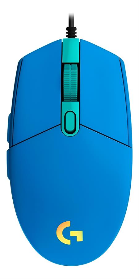 Mouse gamer Logitech G203 AZUL