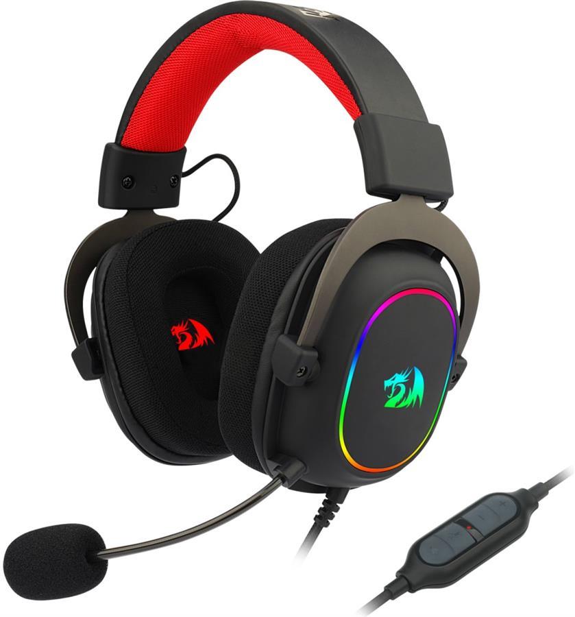 Auriculares gamer Redragon Zeus X H510 RGB Negro