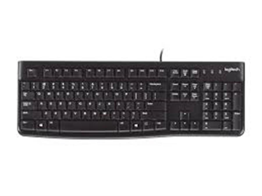 Teclado de membrana Logitech K120 USB Negro