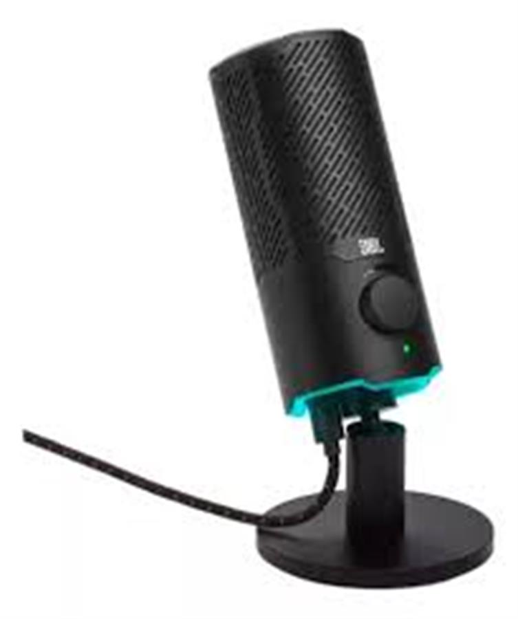 Micrófono JBL QUANTUM doble condensador Negro