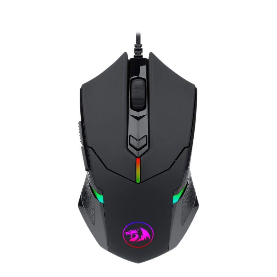 Mouse gamer Redragon Centrophorus M601 RGB con cable Negro