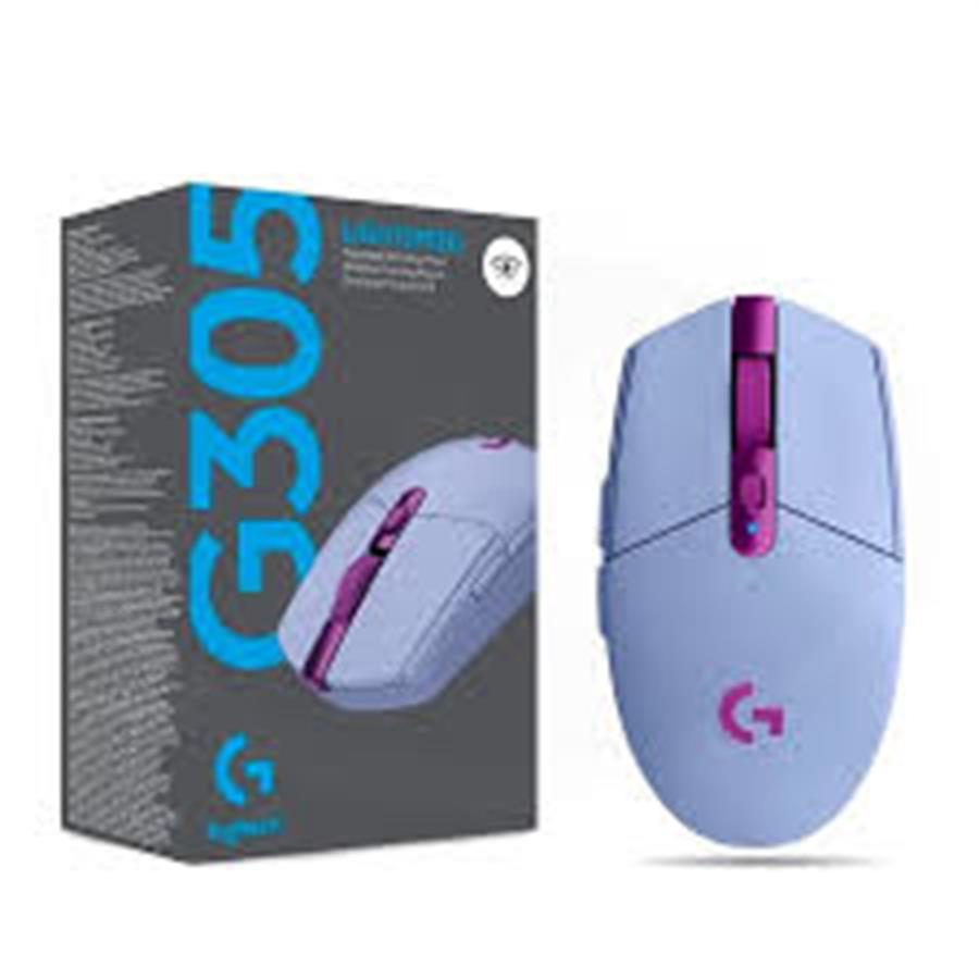 Mouse Logitech G305 Lightspeed Lilac Wireless Gaming