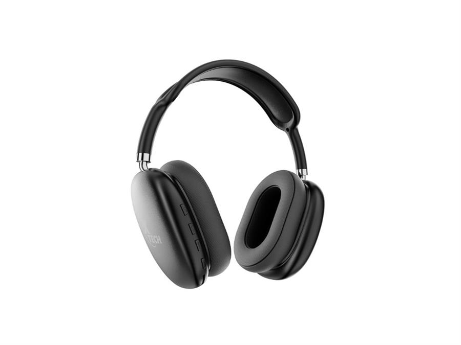 Auriculares vincha bluetooth inalambricos Xtech XHT614 Aurax Negros