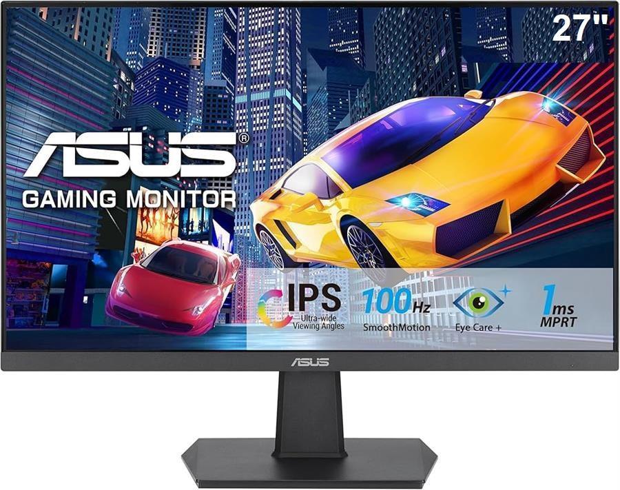 Monitor ASUS 27 pulgadas ASUS Full HD 100Hz 1ms HDMI