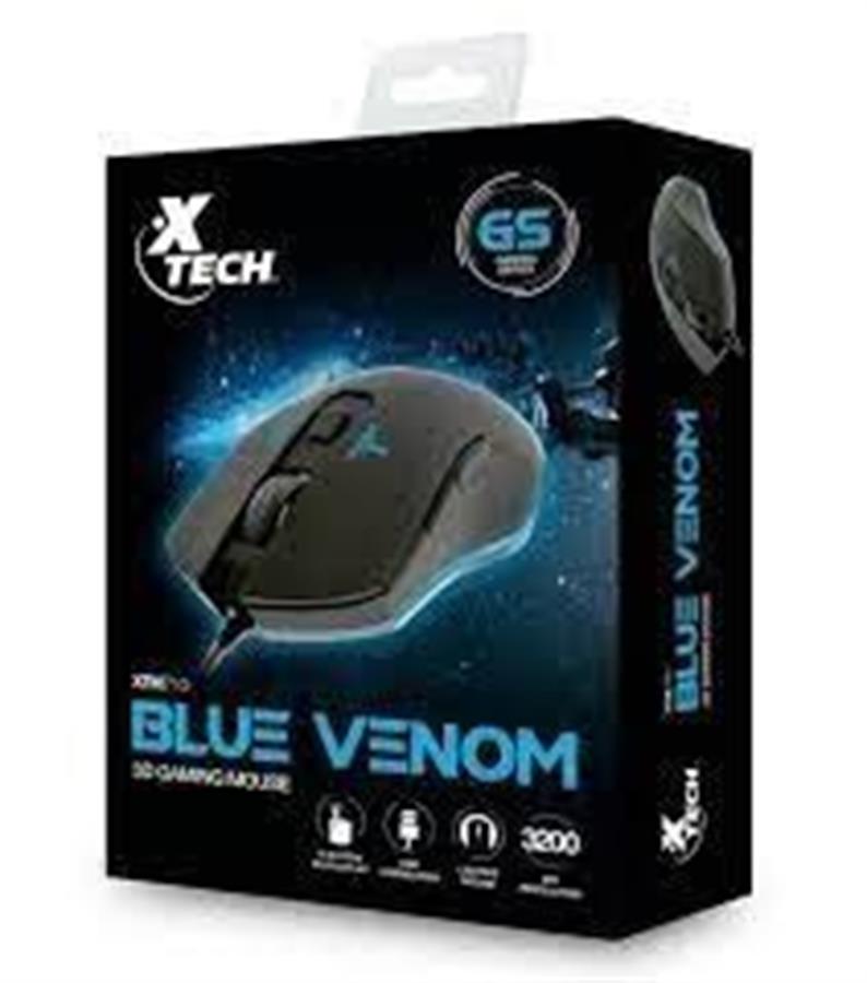 Mouse Gamer Xtech Xtm-710 Blue Venom