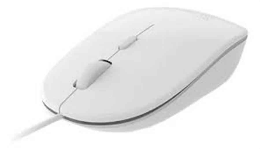 Mouse Klear Klip Xtreme Blanco